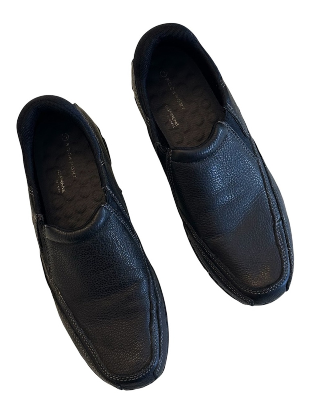 Rockport | Black Leather Slip-on Shoe / Loafer | Size 9